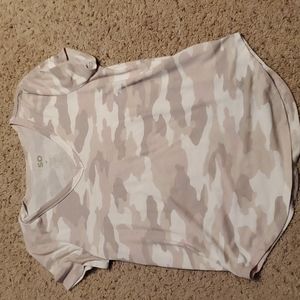 Pink camouflage shirt